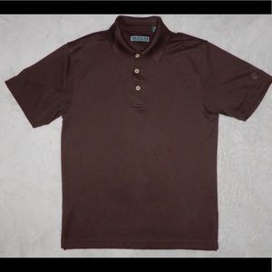 Cuvabera Polo Brown size Small